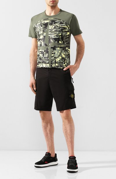 Хлопковая футболка STONE ISLAND, арт. 721523387, фото 2