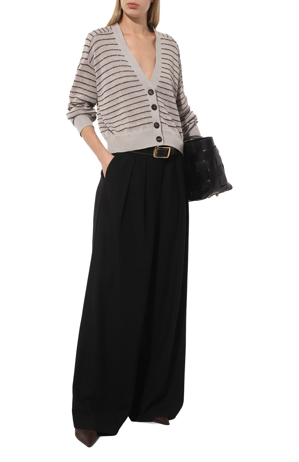 Хлопковый кардиган BRUNELLO CUCINELLI, арт. M7876B1330, фото 2