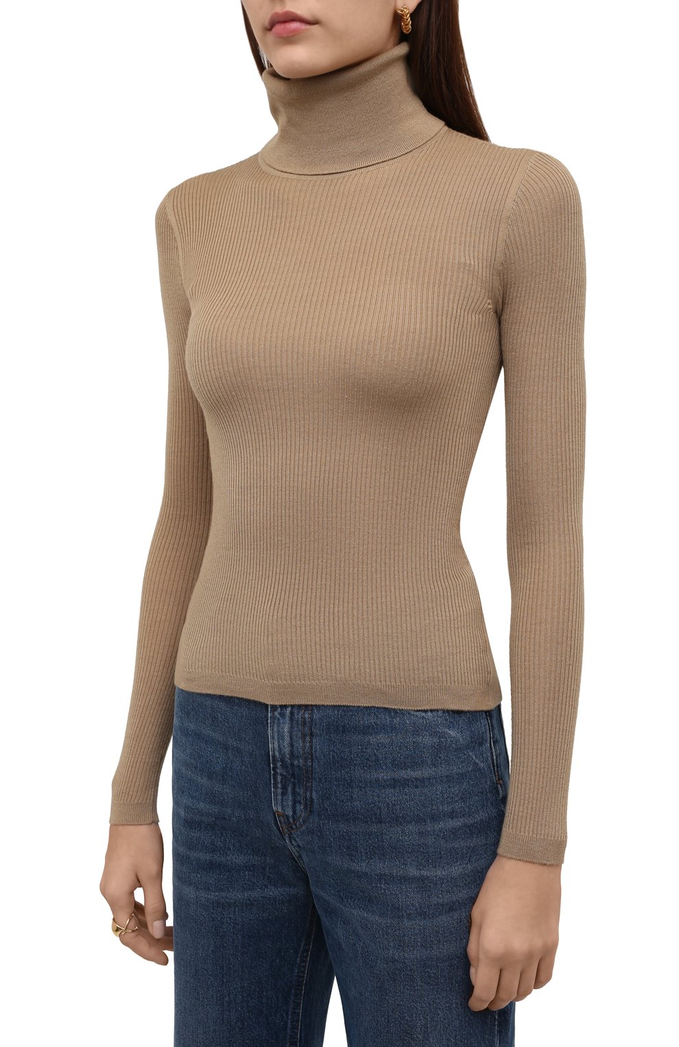 Водолазка из кашемира и шерсти SAINT LAURENT, арт. 637869/YAPK2, фото 3