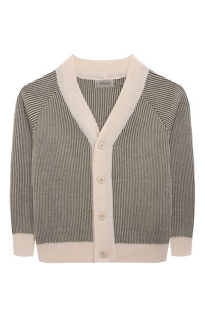 Хлопковый кардиган ROYAL FIVE COLLECTION бежевого цвета по цене 6900 руб., арт. КП-ACS104/177, фото 1 Хлопковый кардиган ROYAL FIVE COLLECTION, арт. КП-ACS104/177, фото 1