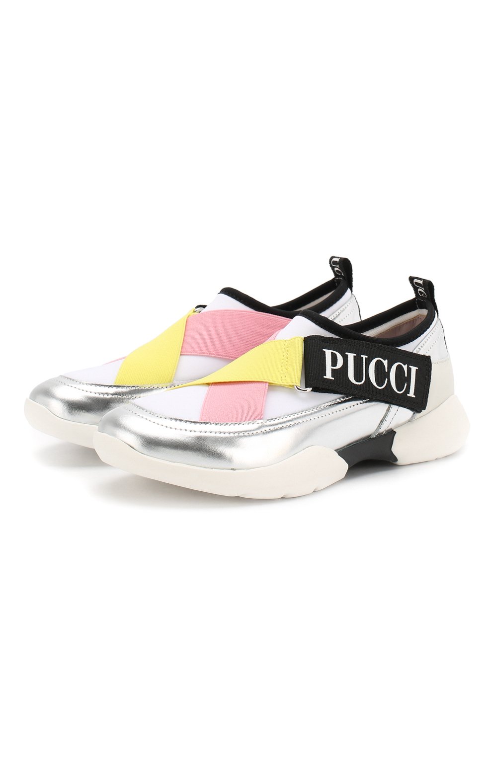 Кроссовки с застежками велькро EMILIO PUCCI, арт. 9K0326/KX260, фото 1