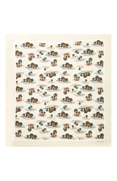 Шелковый платок BOTTEGA VENETA, арт. 563880/3V001, фото 2