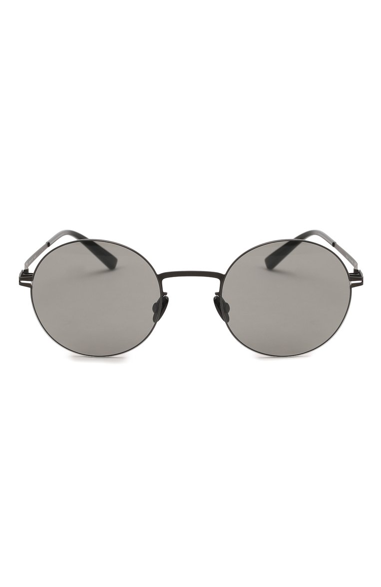 Женские солнцезащитные очки MYKITA черного цвета, арт. KAY0/BLACK/GREY S0LID 002 | Фото 4 (Кросс-КТ: С/з-унисекс; Региональные ограничения белый список (Axapta Mercury): Не проставлено; Нос: Не проставлено; Тип очков: С/з; Материал: Металл; Очки форма: Круглые; Оптика Гендер: оптика-унисекс)