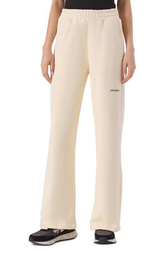 Хлопковые брюки HINNOMINATE HMABW01950 Кремовый  HMABW01950 Фото 3
