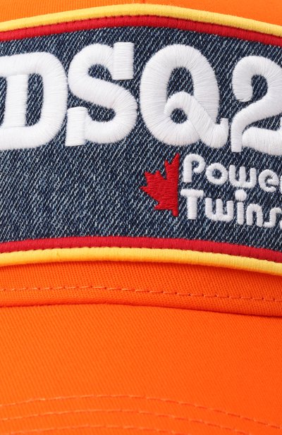 Хлопковая бейсболка DSQUARED2, арт. BCM0874/05C00001, фото 4
