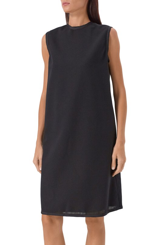Шерстяное платье Jil Sander J02CT0548/J41557 Чёрный  J02CT0548/J41557 Фото 3
