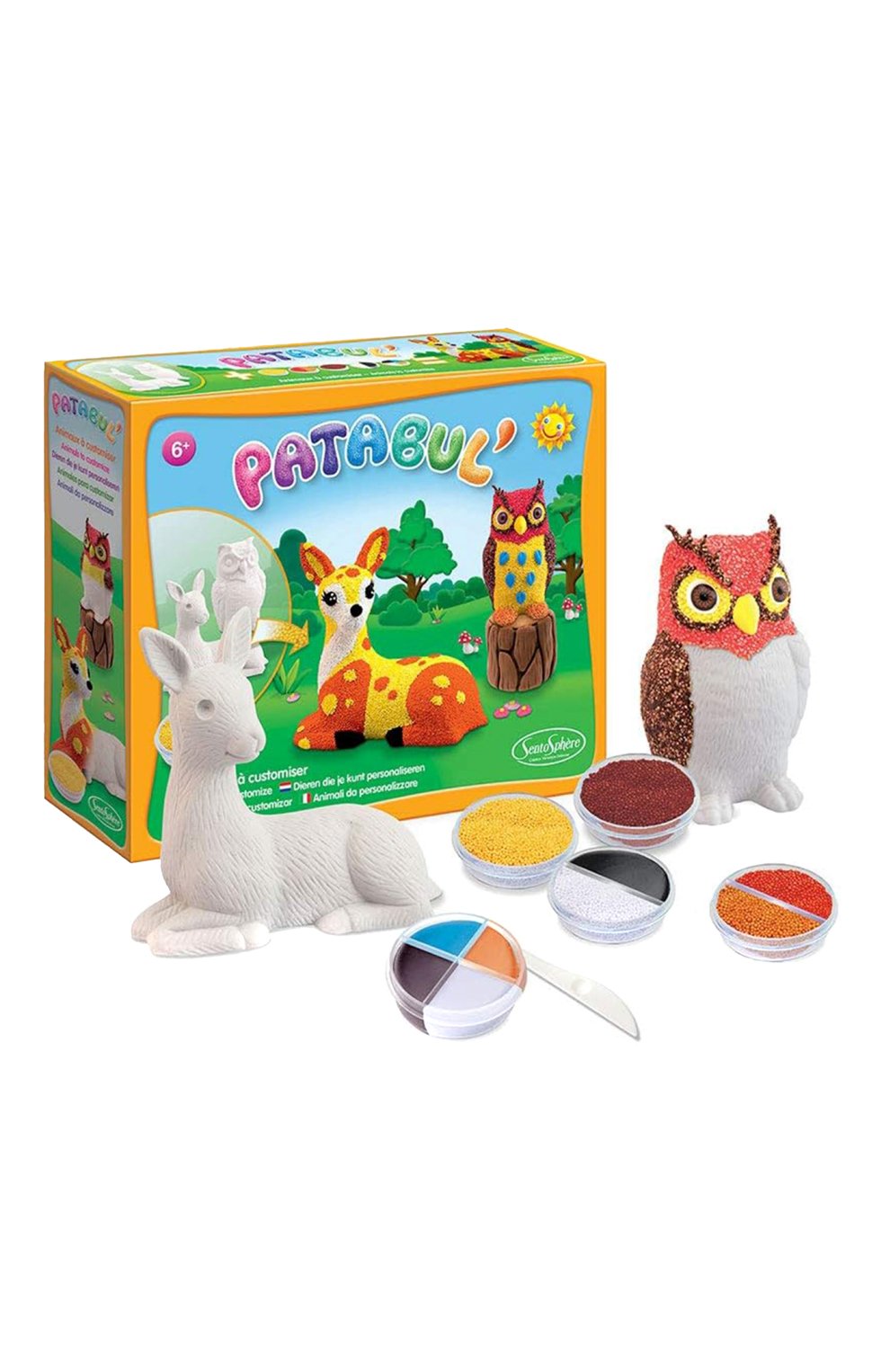 Набор для лепки лесные животные SENTOSPHERE, арт. 8004, фото 1