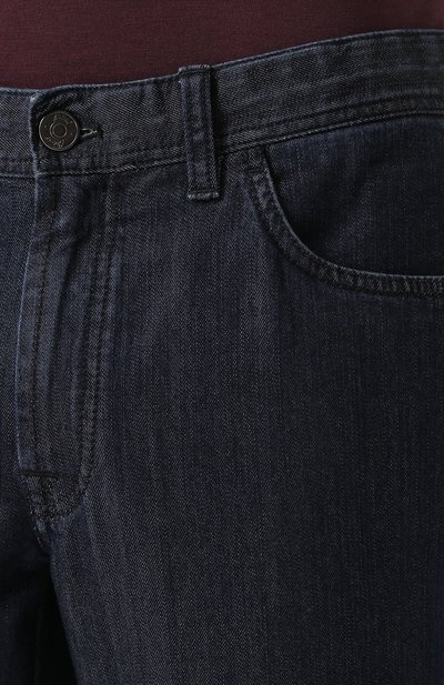 Джинсы прямого кроя из смеси хлопка и кашемира BRIONI, арт. SPL2/03D05/STELVI0, фото 5