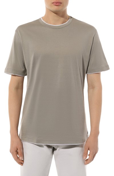 Хлопковая футболка ELEVENTY, арт. H75TSHH04 TES0H077, фото 3