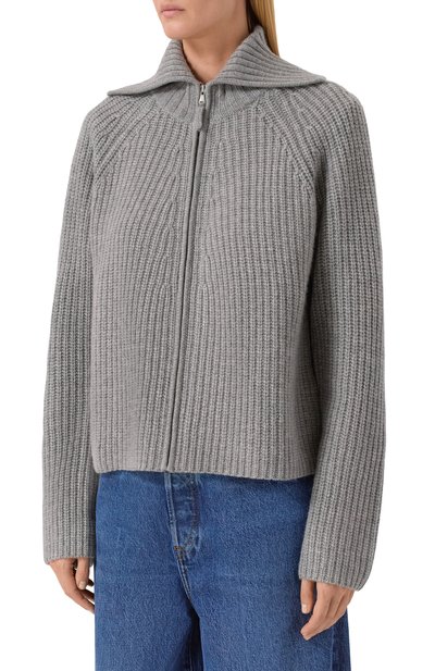 Кардиган из шерсти и кашемира ALLUDE, арт. 255/17670, фото 3