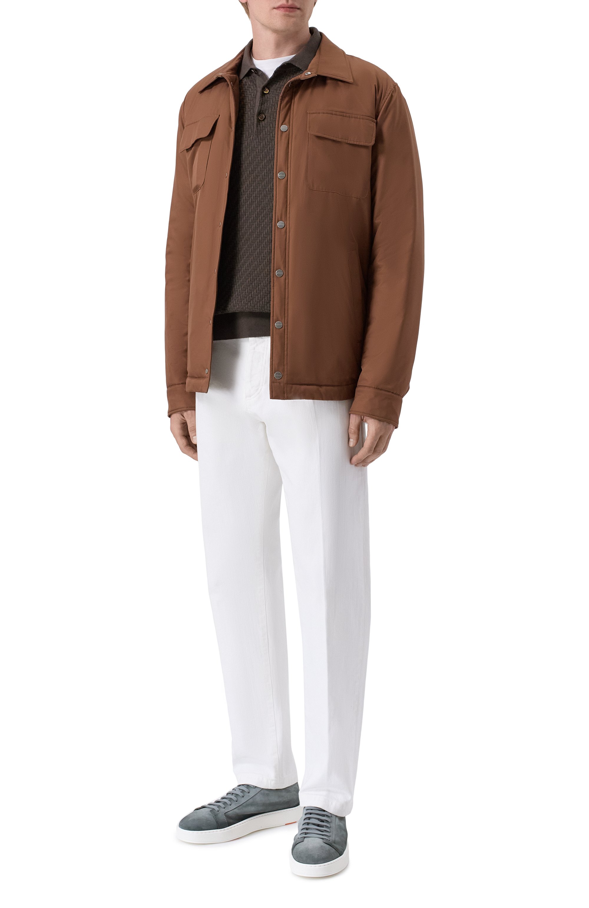 Замшевые кеды cleanic SANTONI, арт. MBCG21571BARTA0L, фото 2