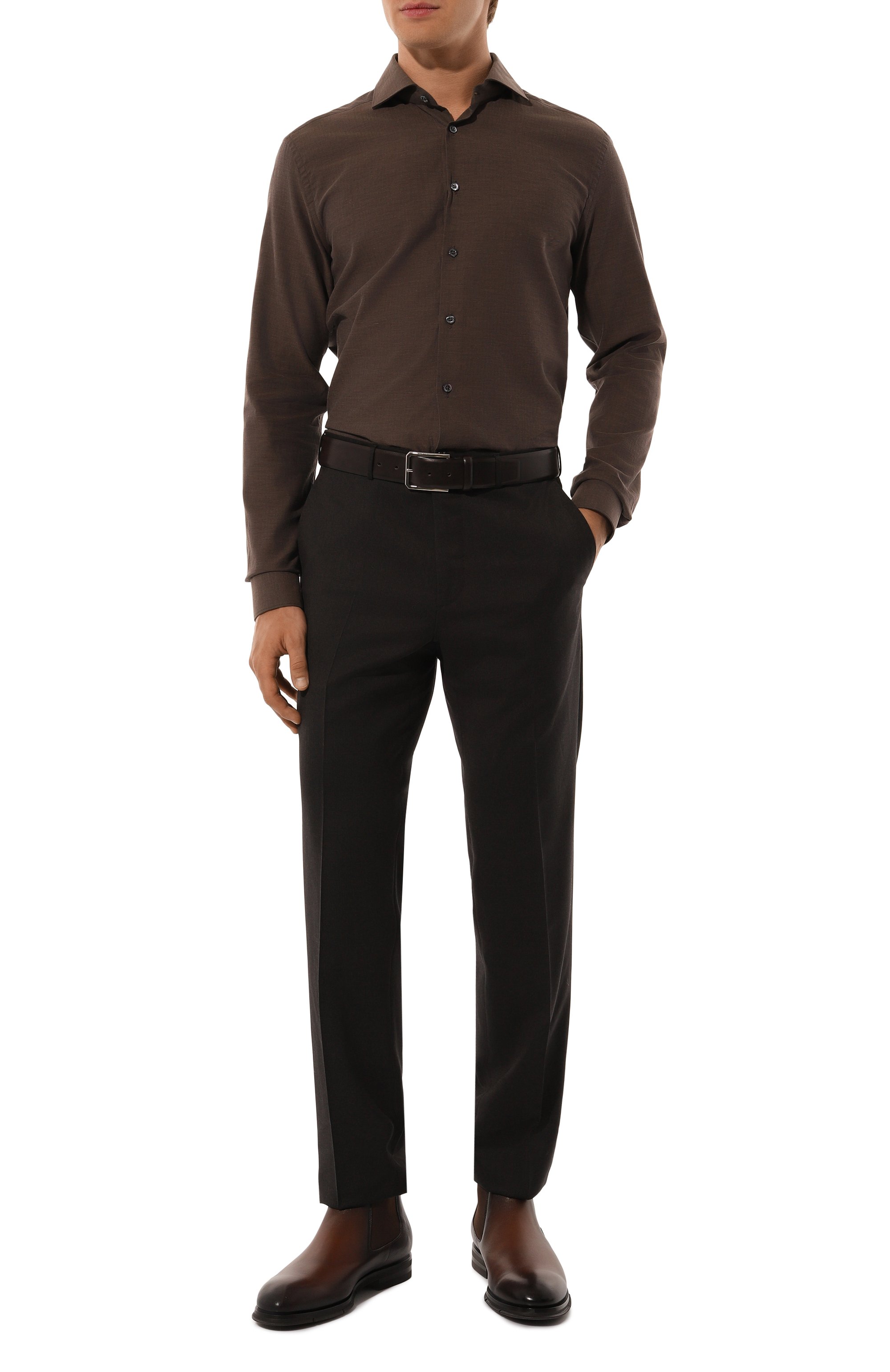 Кожаные челси justin SANTONI, арт. MCJG18579PI2KMEM, фото 2