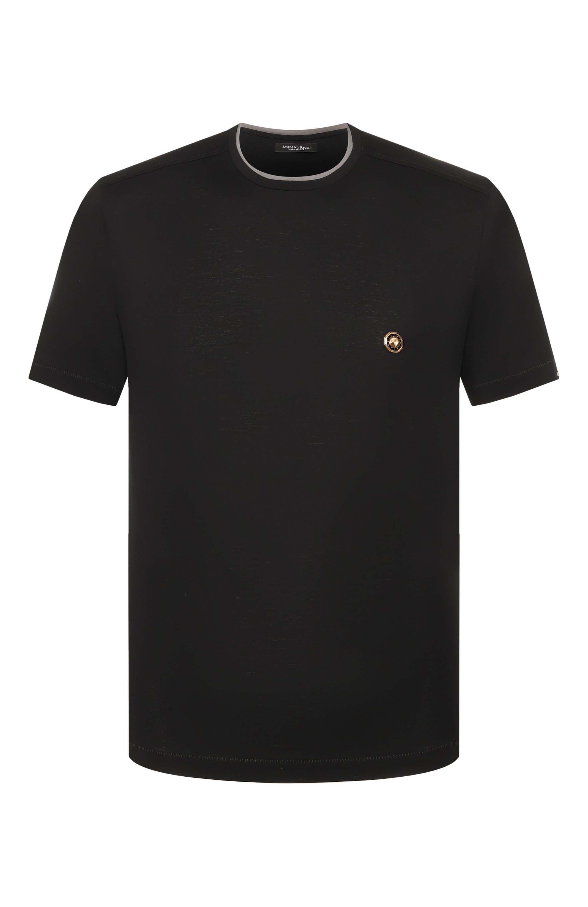 Хлопковая футболка STEFANO RICCI, арт. MNH6105000/TE0001, фото 1