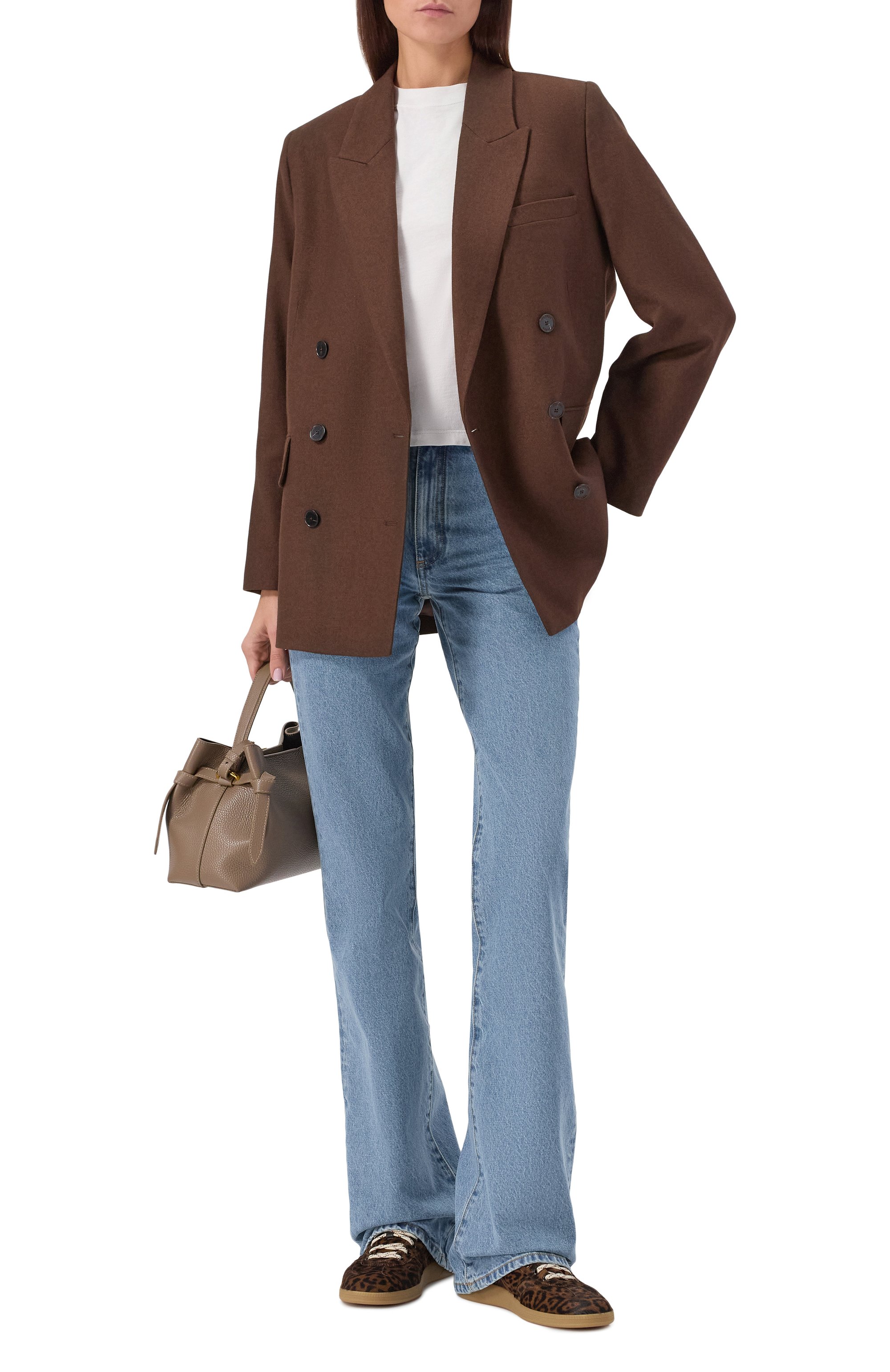 Кожаные кеды SANTONI, арт. WBPG61425FARNWLE, фото 3