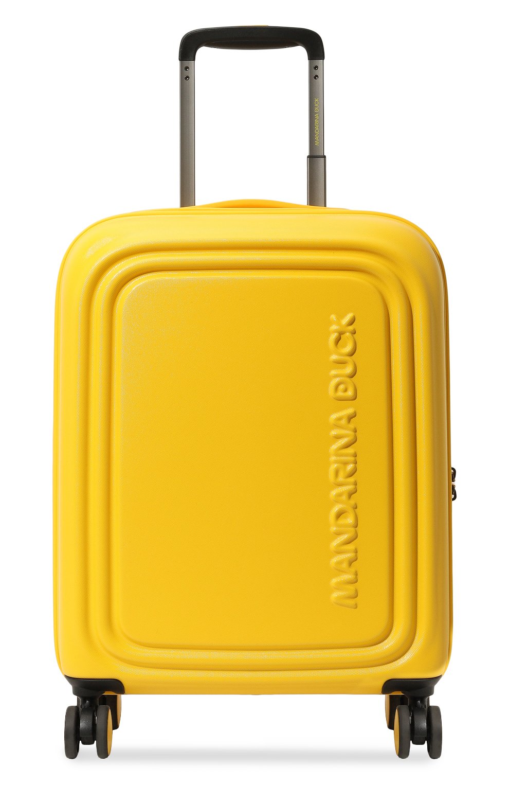 Чемодан logoduck+ large MANDARINA DUCK желтого цвета по цене 43990 руб., арт. SZV33-05J, фото 6 Чемодан logoduck+ large MANDARINA DUCK, арт. SZV33-05J, фото 6