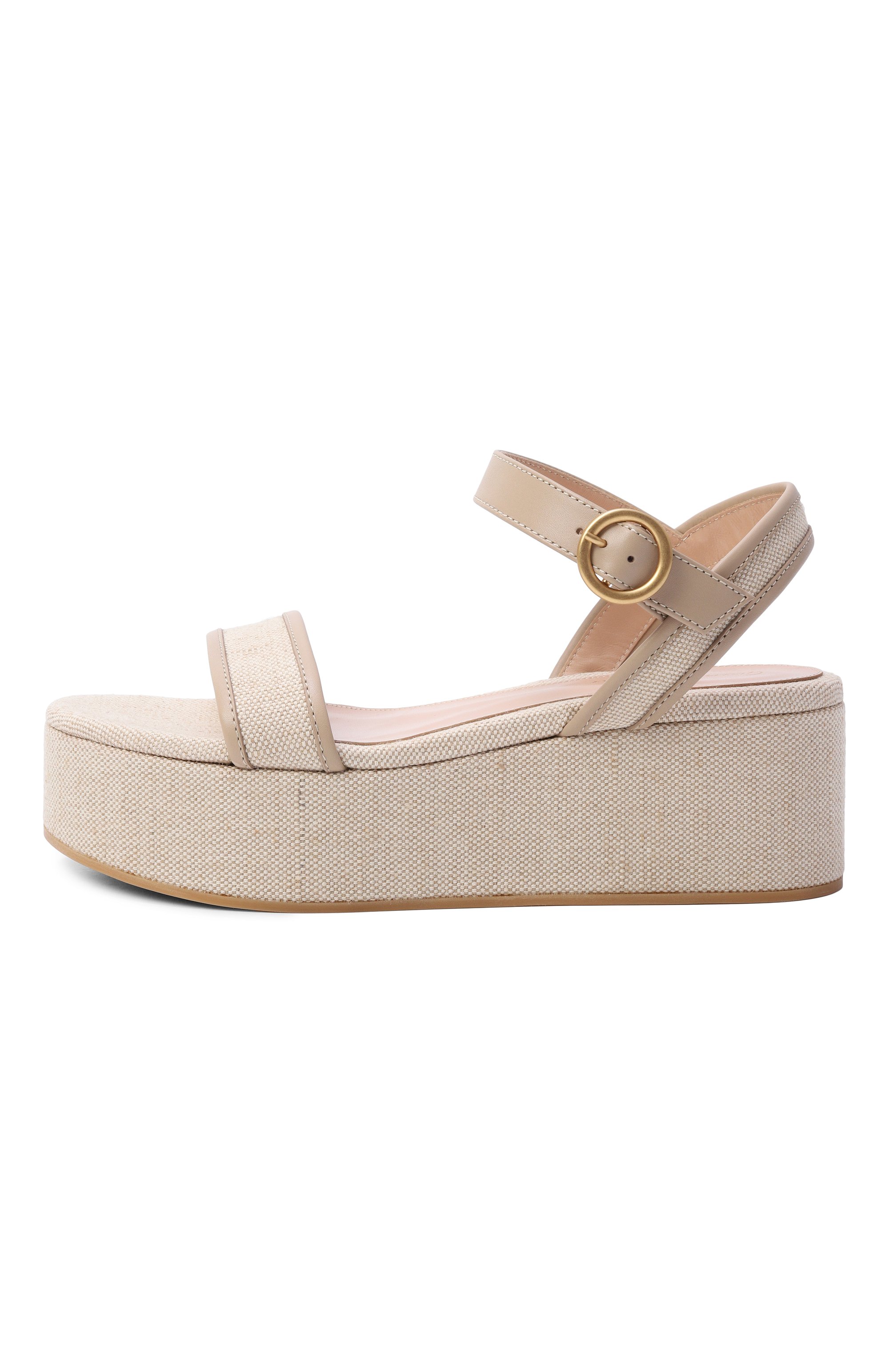 Текстильные босоножки GIANVITO ROSSI, арт. G32685.20RIC.VPSSANA, фото 4