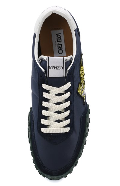 Текстильные кроссовки move KENZO темно-синего цвета по цене 25850 руб., арт. F865SN122F54, фото 5 Текстильные кроссовки move KENZO, арт. F865SN122F54, фото 5