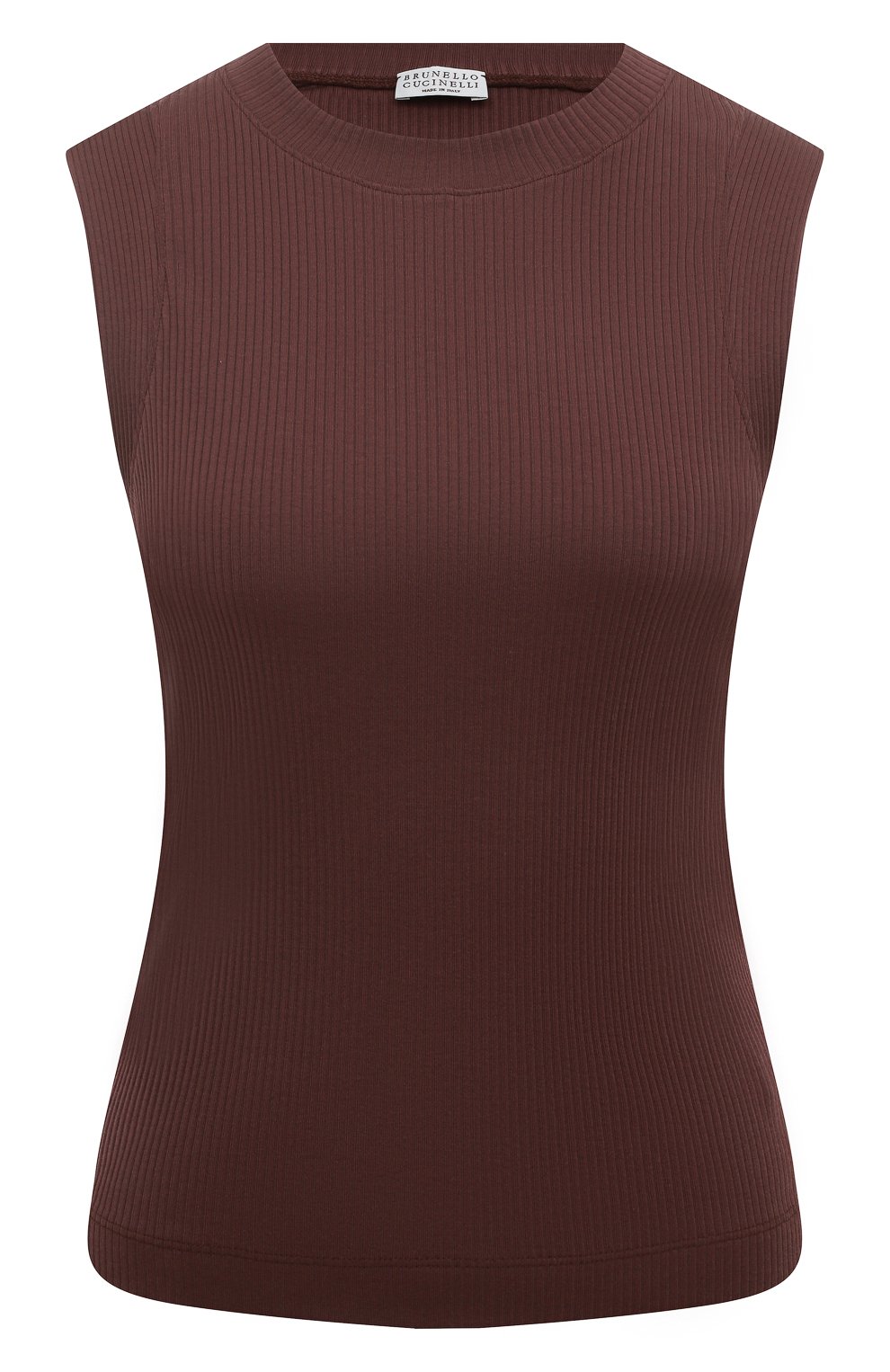 Хлопковый топ BRUNELLO CUCINELLI, арт. 221MH990BM100, фото 1