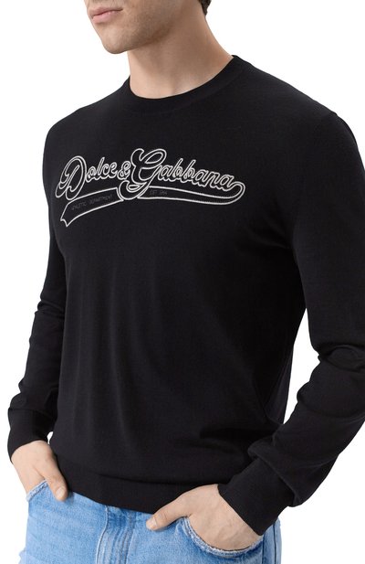 Шерстяной джемпер DOLCE & GABBANA, арт. GXX02Z/JDVGB, фото 5