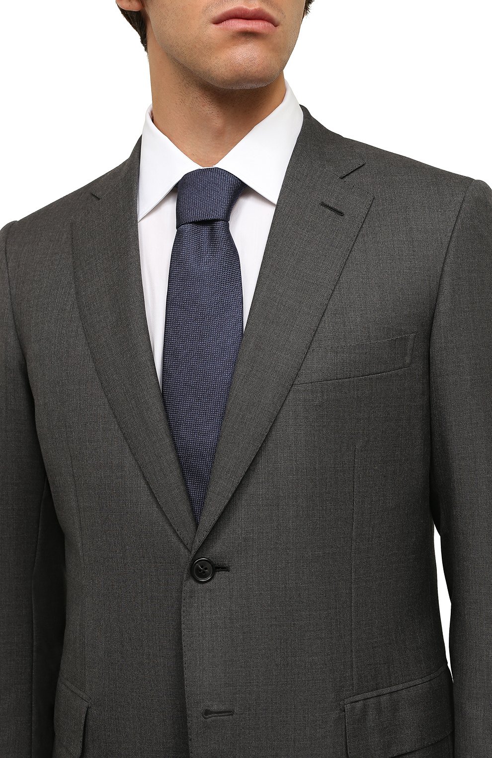Шелковый галстук CORNELIANI, арт. 90U302-2820303/00, фото 2
