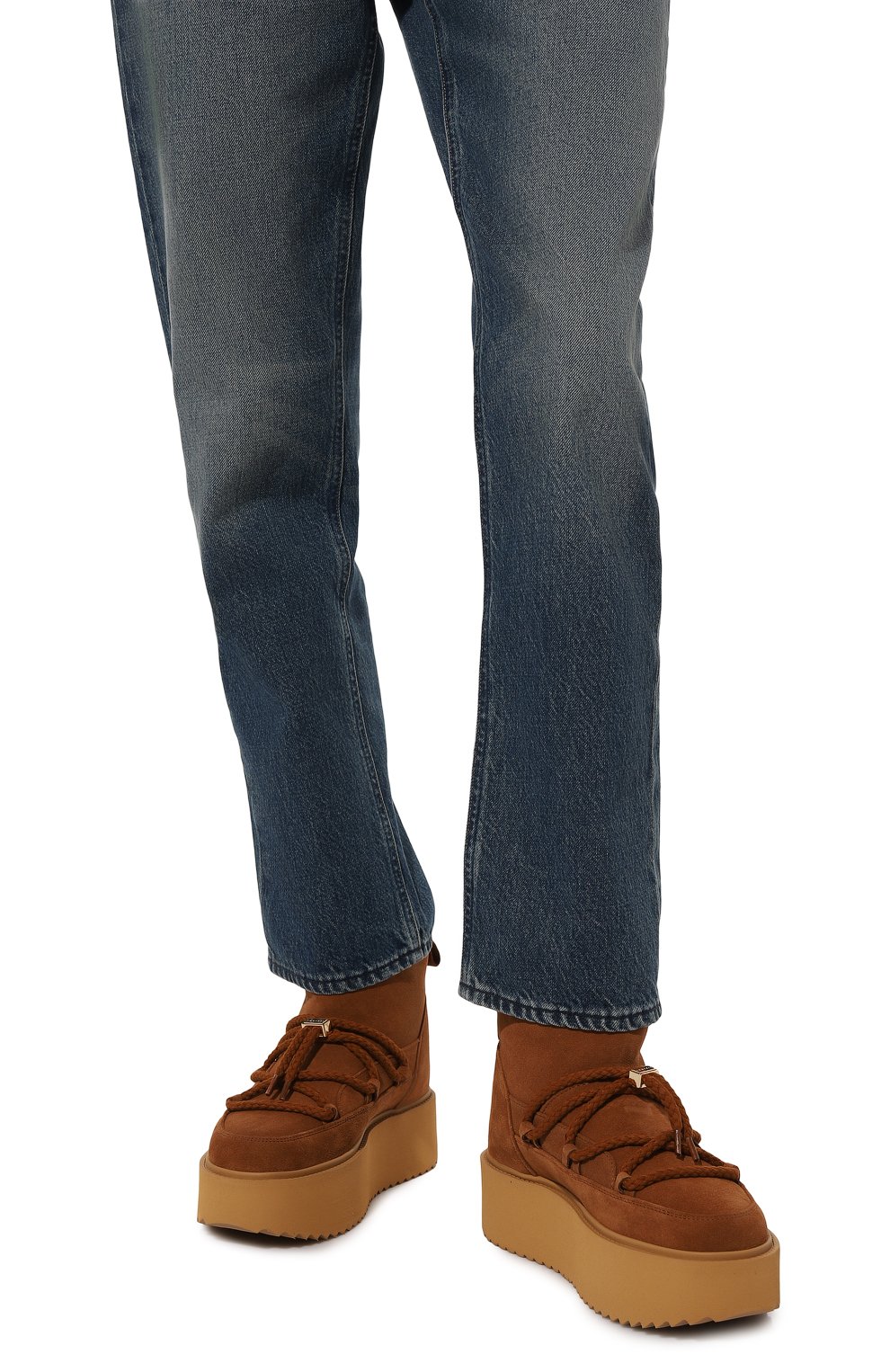 Замшевые полусапоги classic INUIKII, арт. 75204-004, фото 3