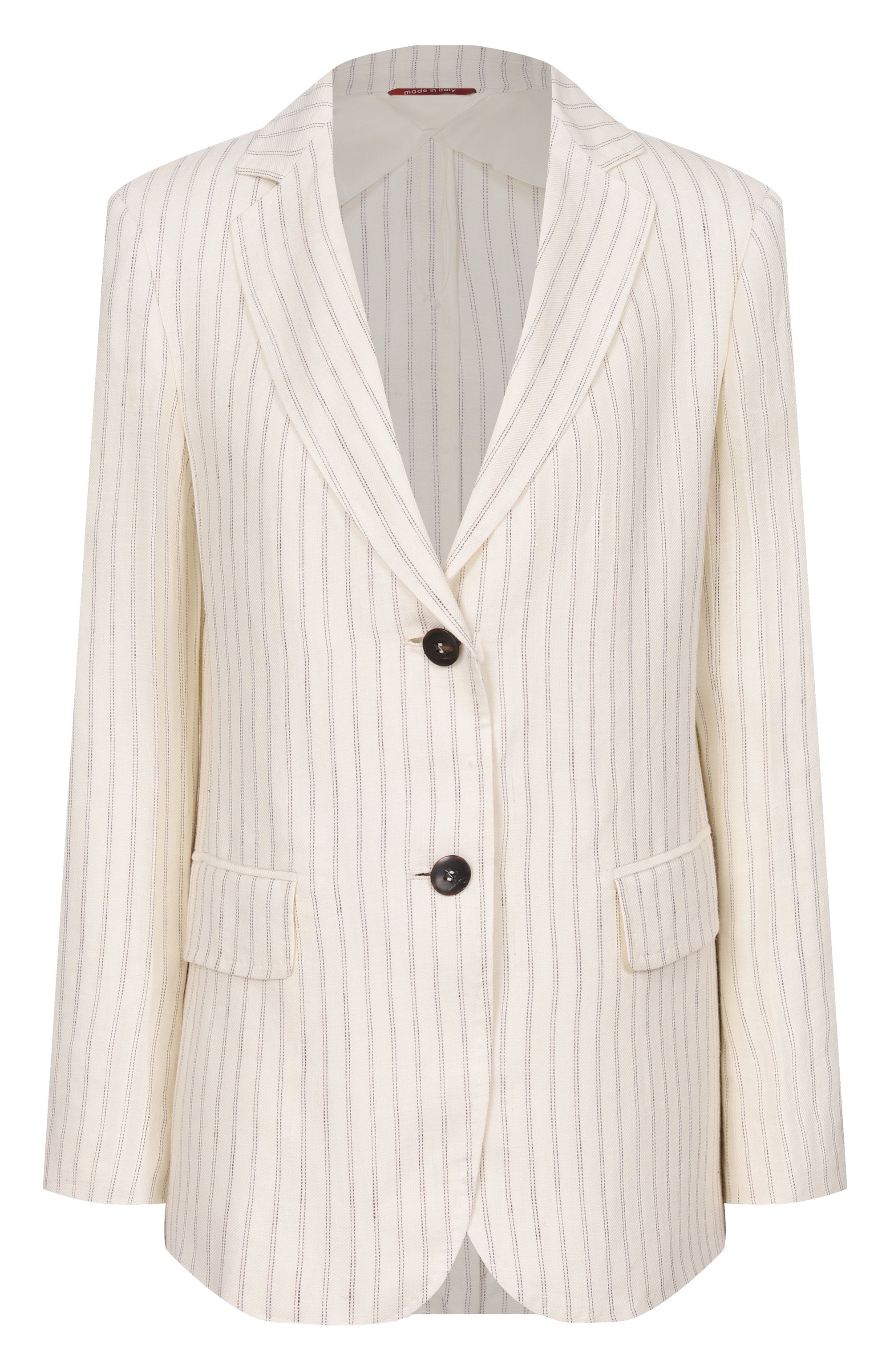 Льняной жакет MAX MARA STUDIO, арт. MSTEL0GI0, фото 1