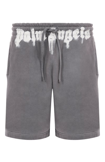 Мужские хлопковые шорты PALM ANGELS, арт. PMCI019F25FLE001