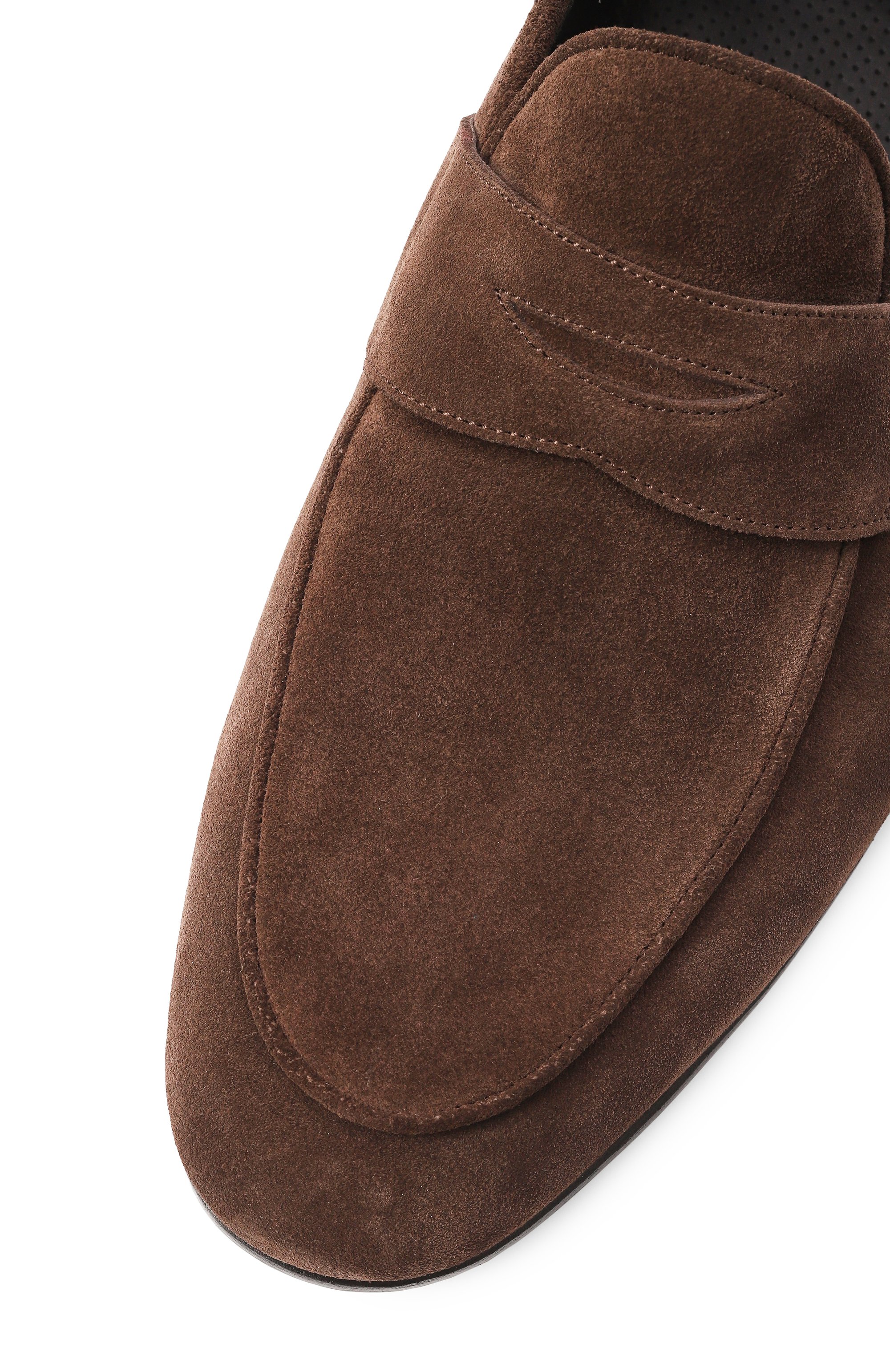 Замшевые пенни-лоферы W.GIBBS, арт. 0801011/CAM0SCI0 RAIN, фото 7