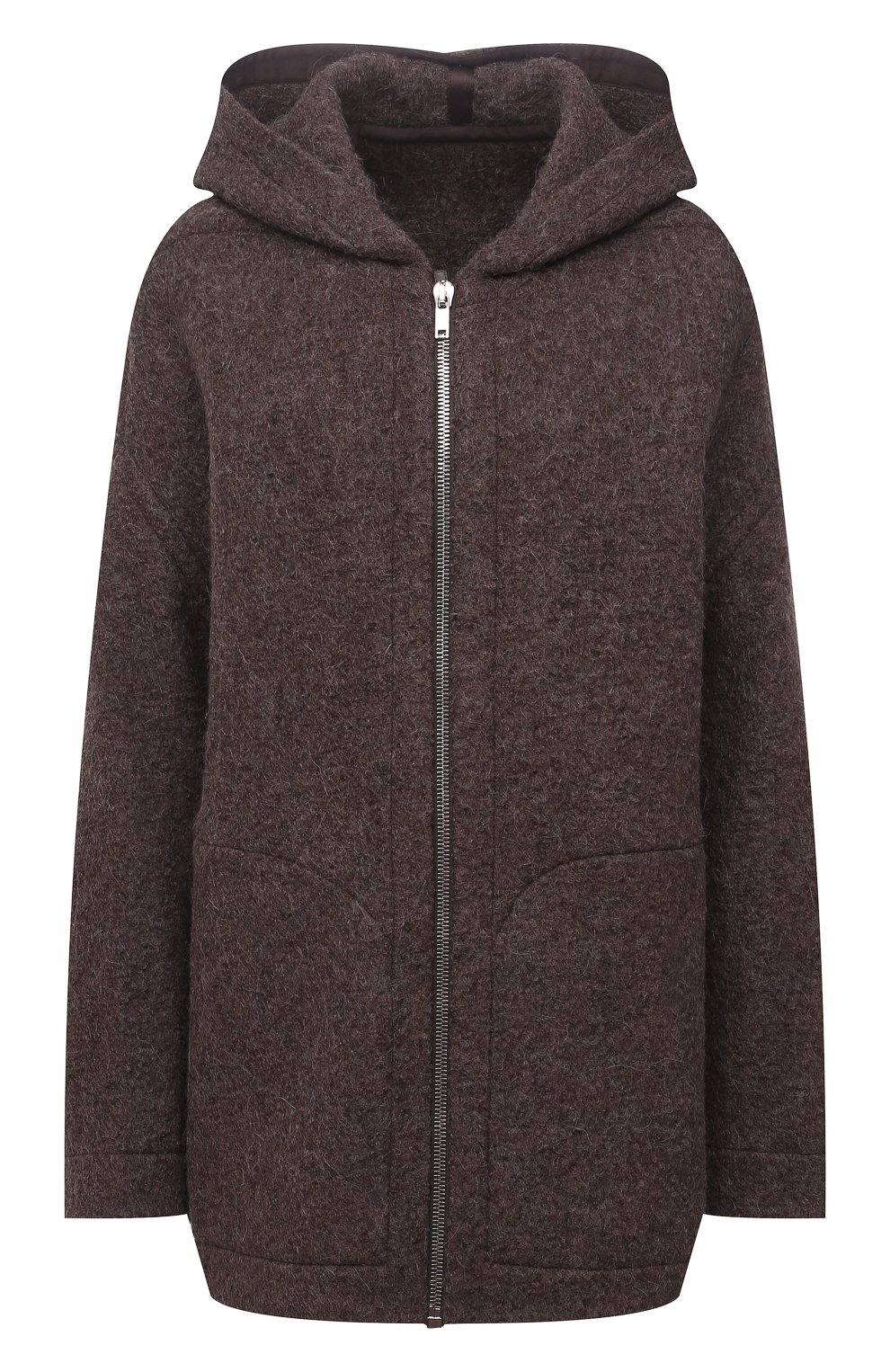 Куртка RICK OWENS коричневого цвета по цене 175000 руб., арт. RP02A7722/WBK, фото 1 Куртка RICK OWENS, арт. RP02A7722/WBK, фото 1
