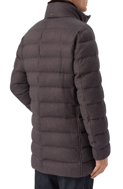 Пуховик из шелка и кашемира HERNO, арт. PI001310U/38087, фото 4