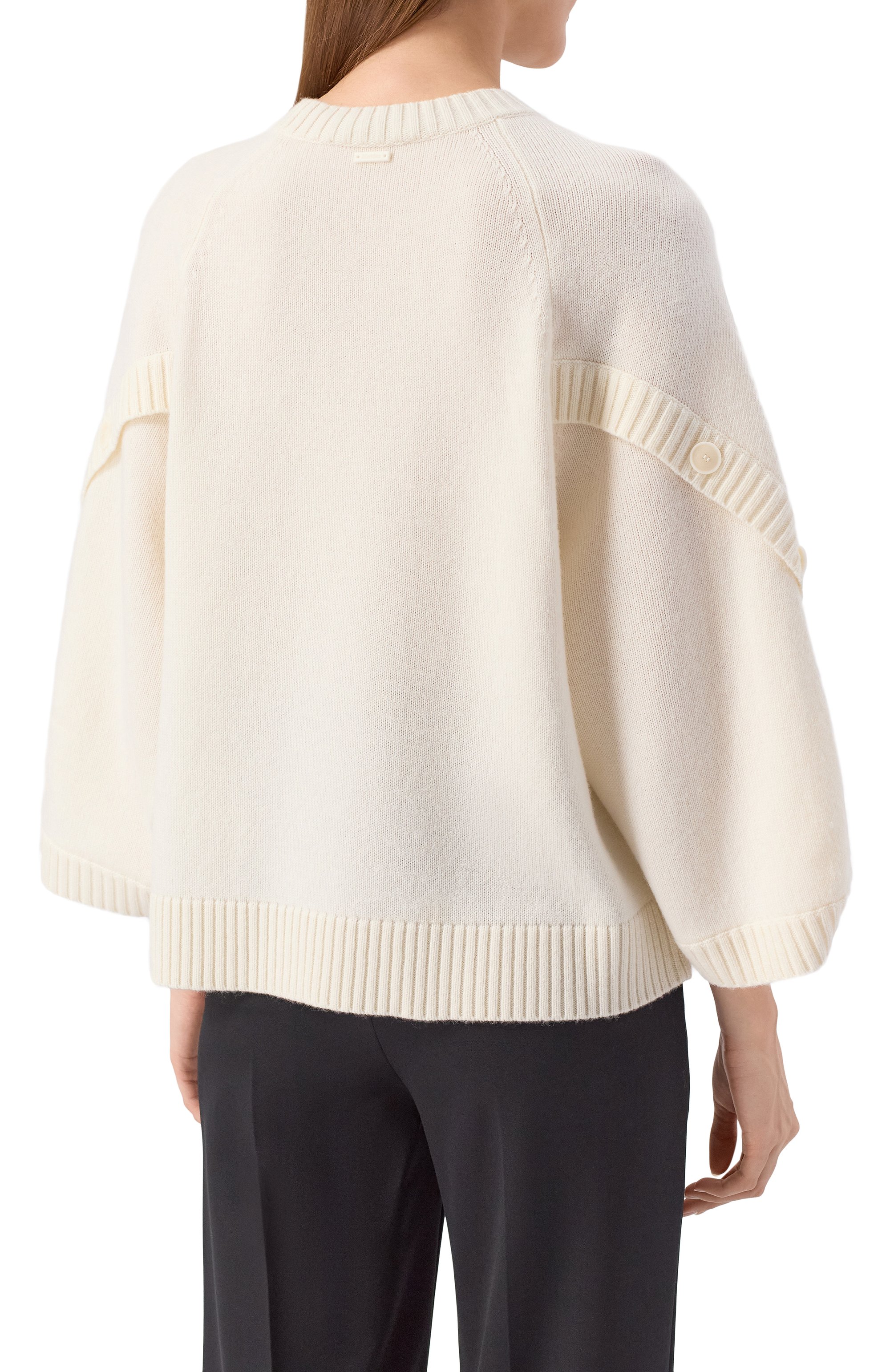 Свитер из шерсти и кашемира MAX MARA, арт. AMPEX, фото 4