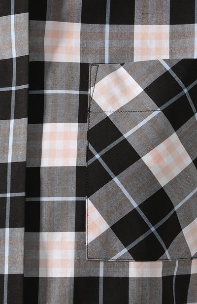 Хлопковая рубашка BURBERRY, арт. 8006685, фото 5