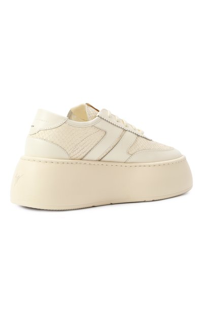 Кожаные кеды gz league maxi GIUSEPPE ZANOTTI DESIGN, арт. RS50007, фото 5