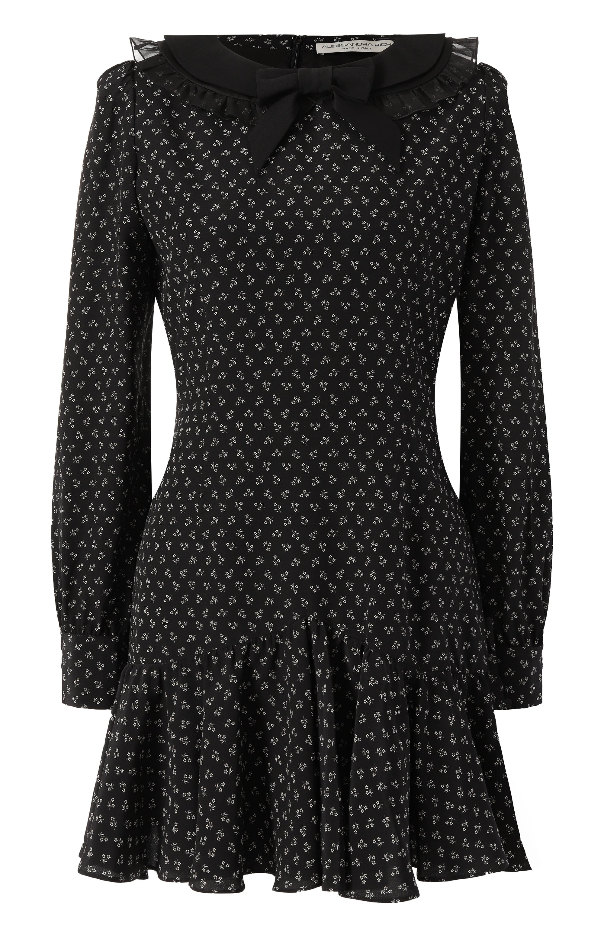 Шелковое платье ALESSANDRA RICH, арт. FABX3991-F4486, фото 1