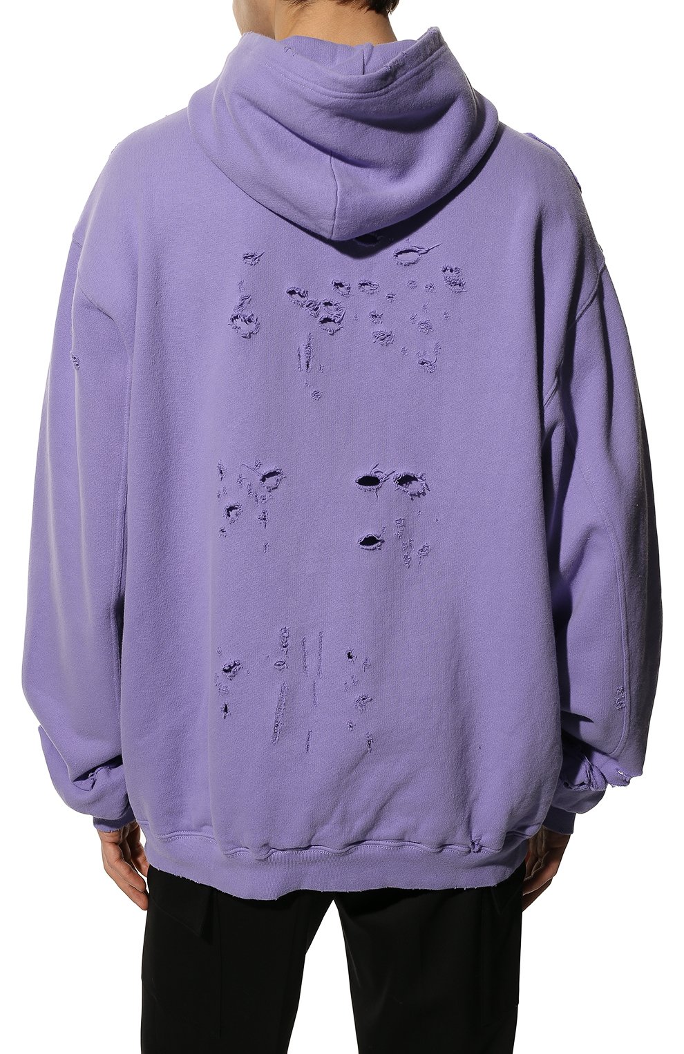 Хлопковое худи BALENCIAGA, арт. 659403/TKVB6, фото 4