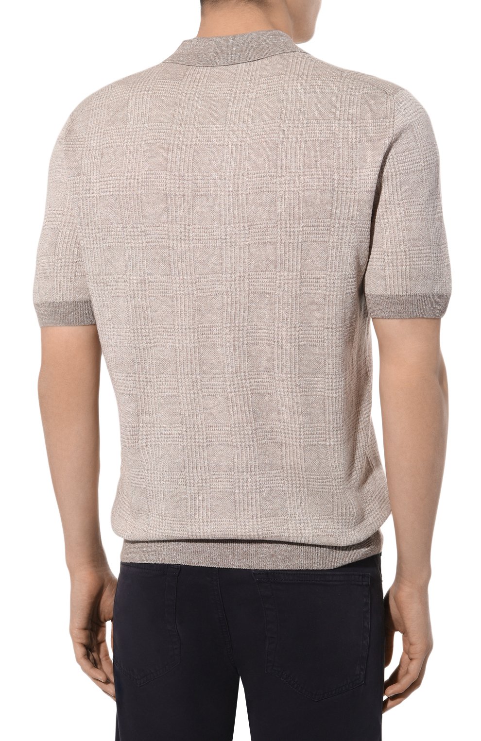 Поло изо льна и хлопка GRAN SASSO, арт. 57118/18644, фото 4