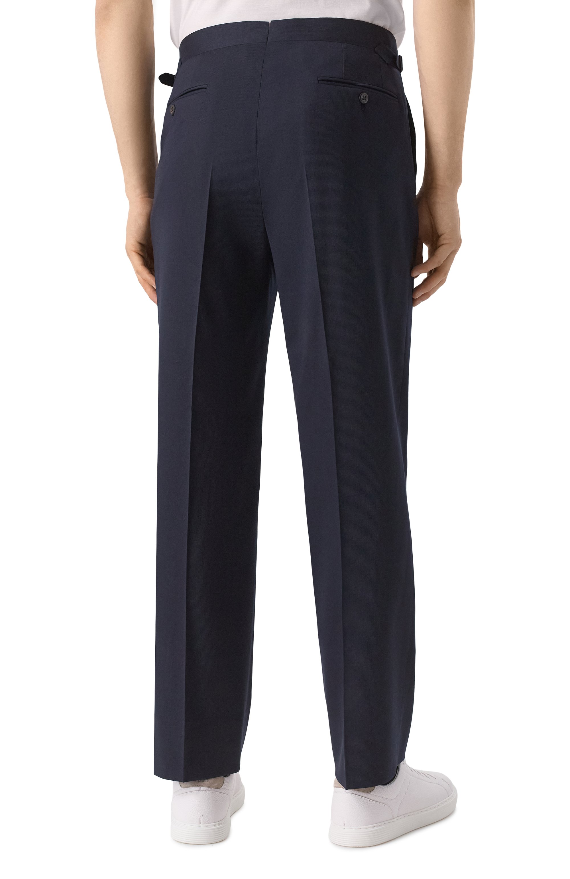 Шерстяные брюки CORNELIANI, арт. 254L26-2518570, фото 4