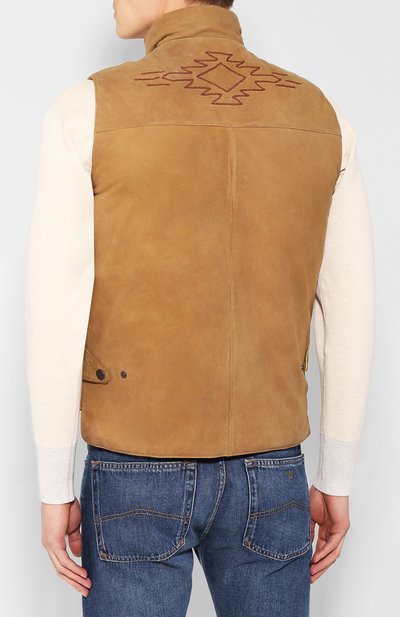 Замшевый жилет RRL, арт. 782778689, фото 4