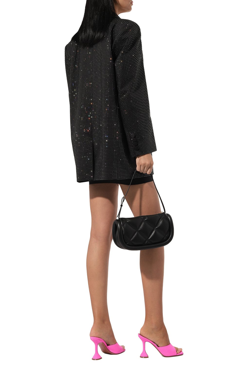 Кожаные мюли lupita 95 AMINA MUADDI, арт. LUPITA SLIPPER/SUEDE, фото 2