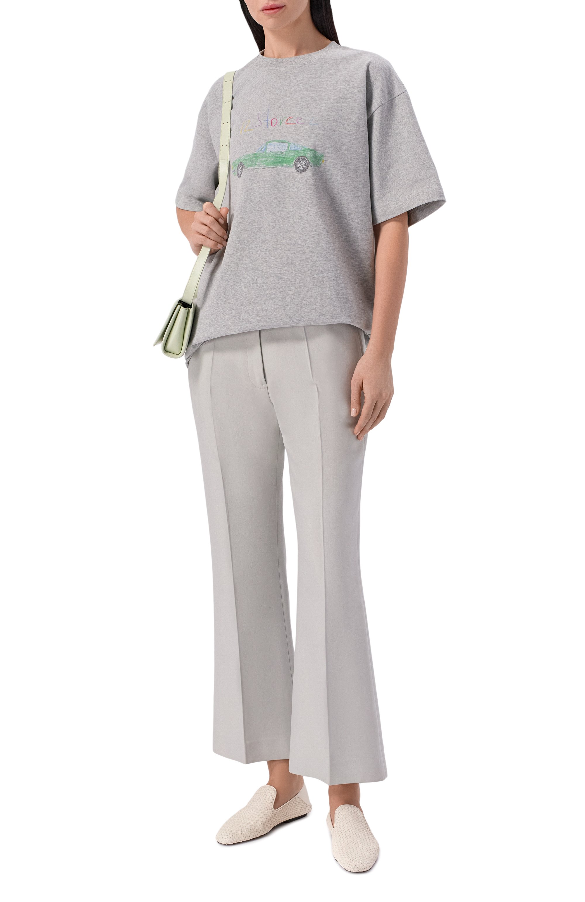 Хлопковая футболка 12 STOREEZ, арт. 136681, фото 2