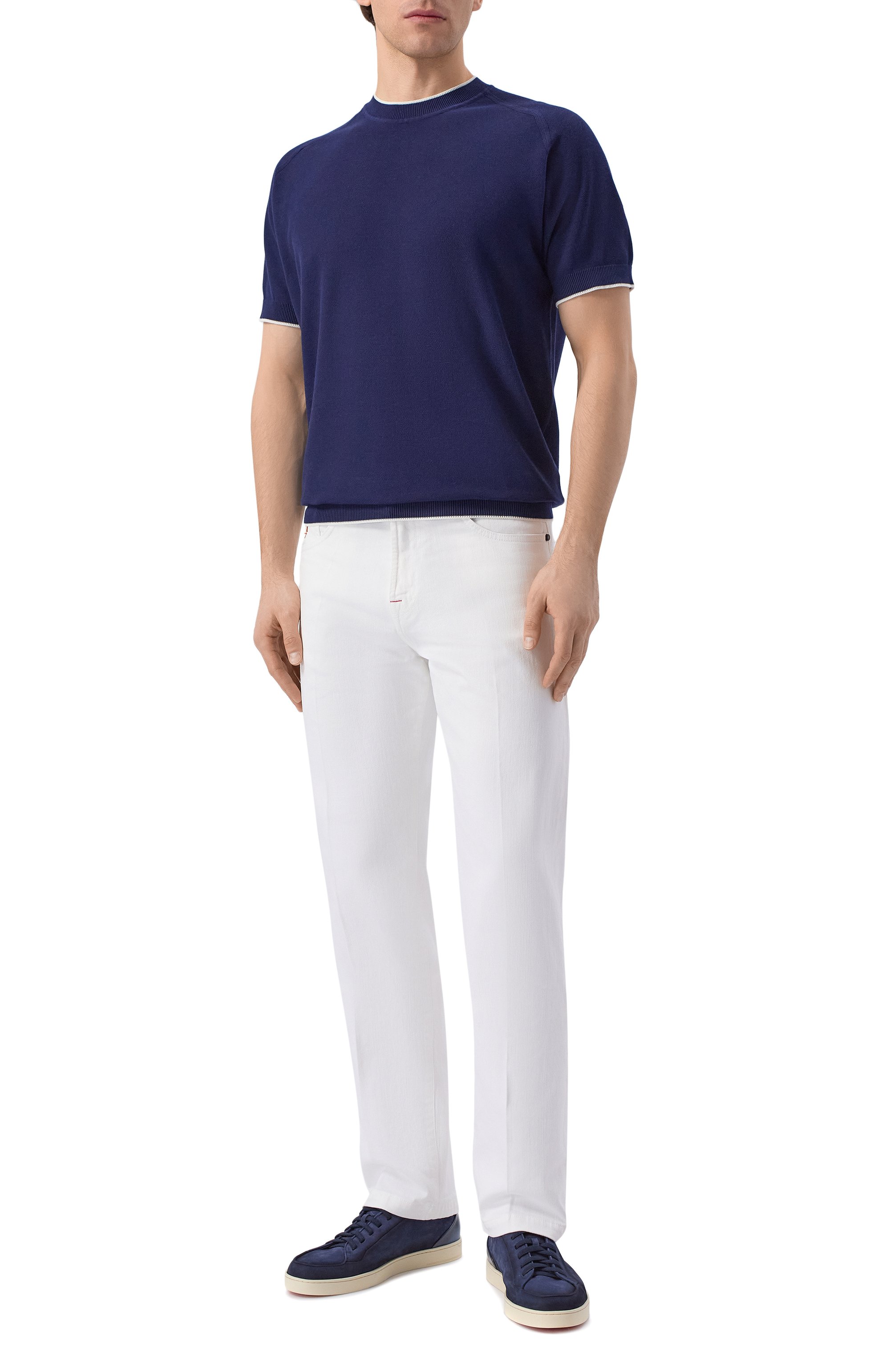 Хлопковый джемпер KITON, арт. UMM0762, фото 2