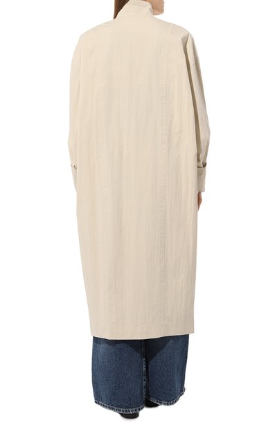 Хлопковый плащ LE17SEPTEMBRE, арт. LS2411CT002EIV, фото 4