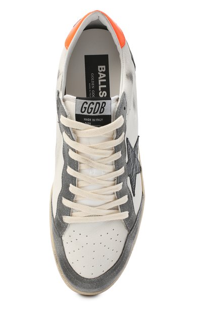Кожаные кеды ball star GOLDEN GOOSE DELUXE BRAND, арт. GMF00117.F000386, фото 5