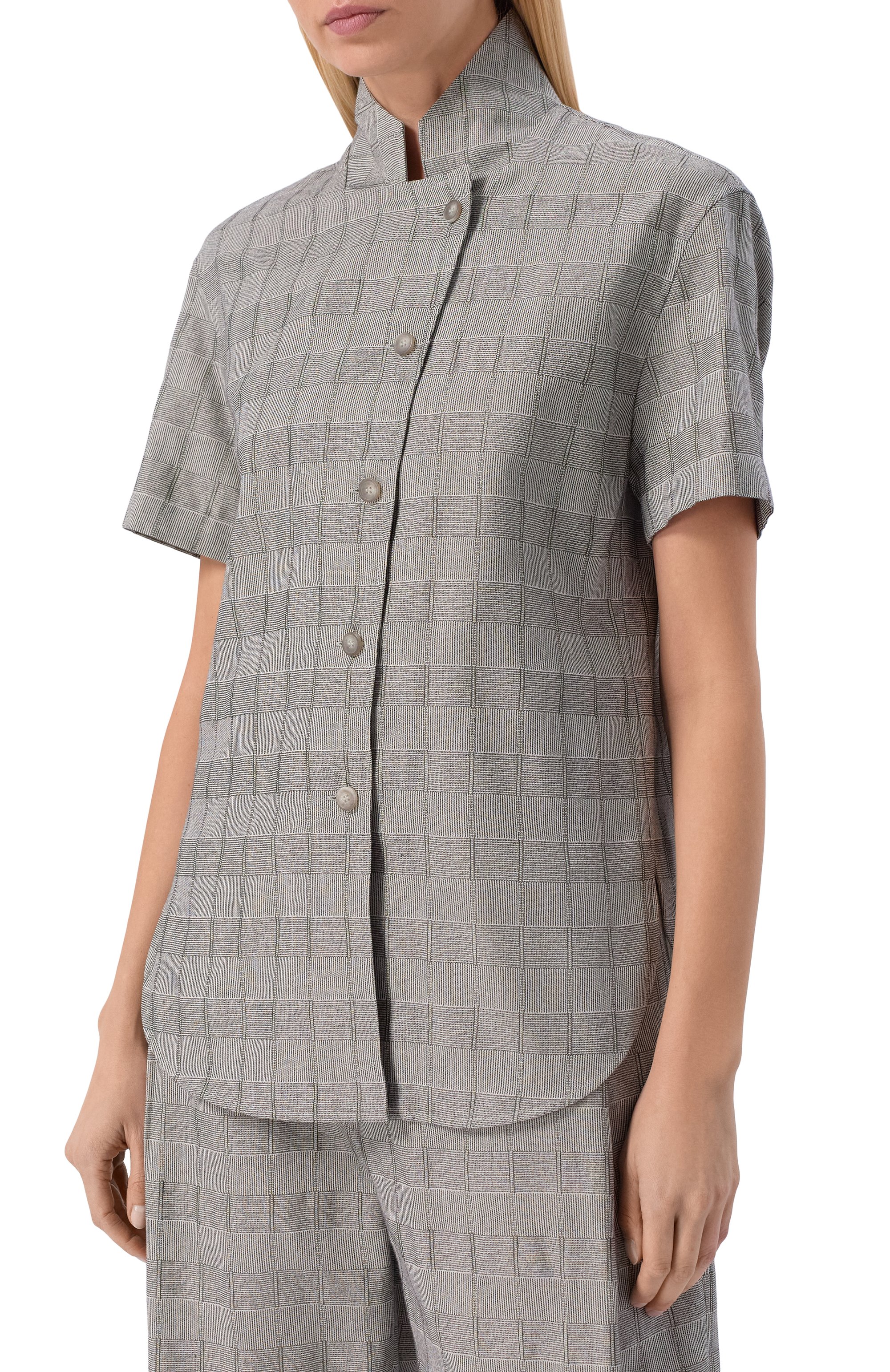 Хлопковая рубашка EMPORIO ARMANI, арт. EW004331/TE20061, фото 3