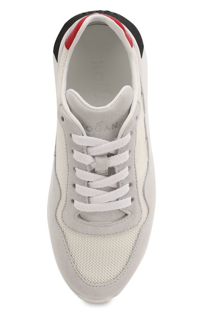 Замшевые кроссовки HOGAN, арт. HXC3710AP30NNM, фото 4