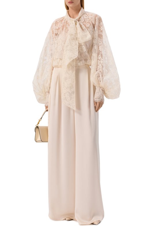 Блузка Zuhair Murad RBL26366/SIGE005 Кремовый  RBL26366/SIGE005 Фото 2