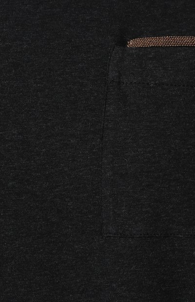 Хлопковая футболка BRUNELLO CUCINELLI, арт. M0T18BB200, фото 5