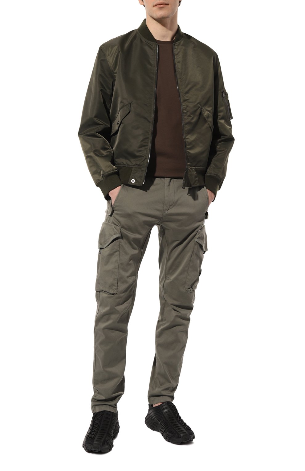 Хлопковые брюки-карго C.P. COMPANY, арт. 16CMPA058A005694G, фото 2