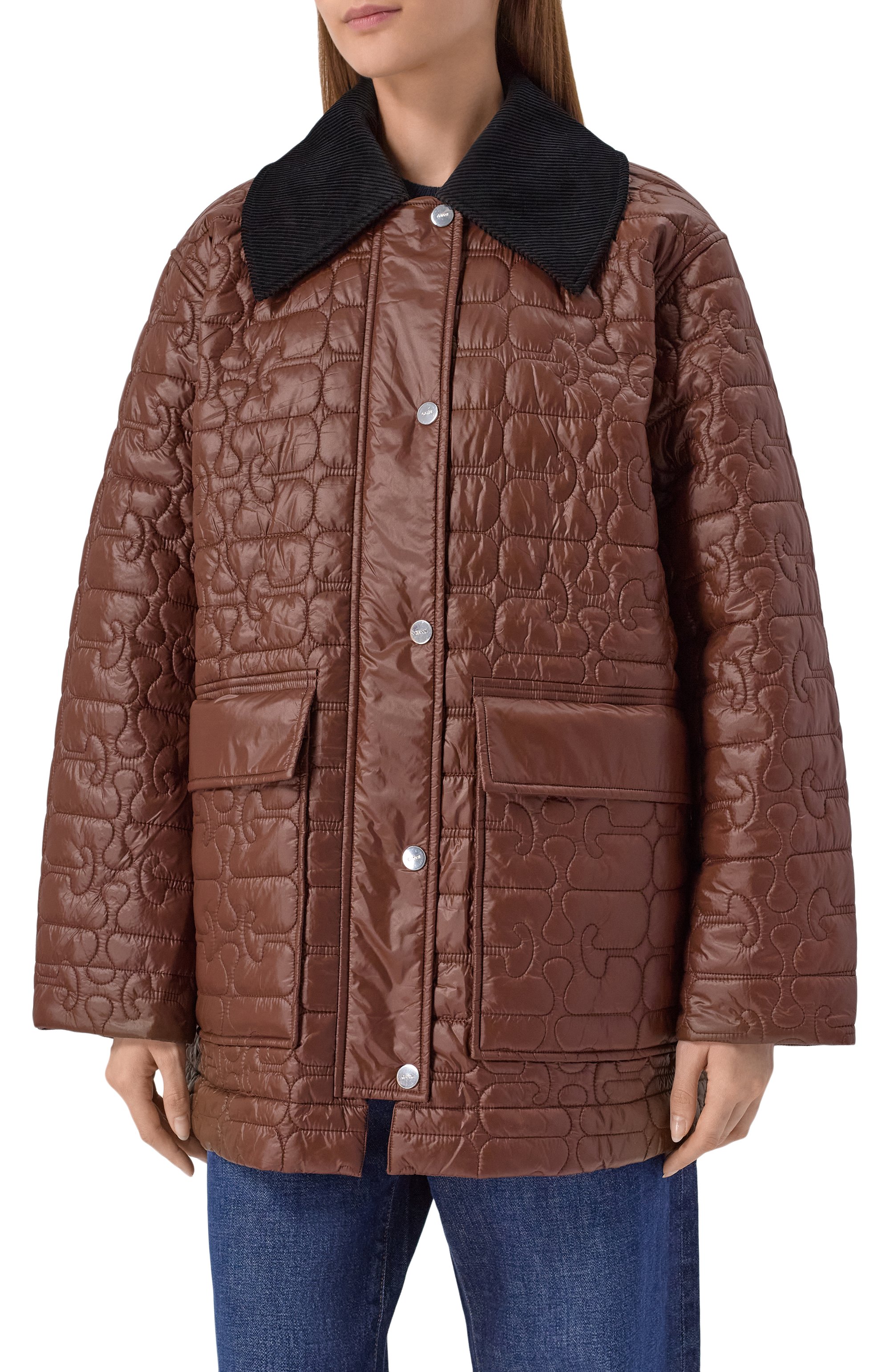 Куртка GANNI, арт. W0397, фото 3