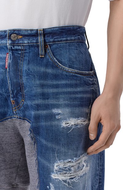 Джинсовые шорты DSQUARED2, арт. S74MU0930/D30011, фото 5